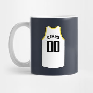 Jordan Clarkson Utah Jersey Qiangy Mug